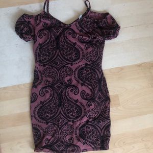 Charlotte Russe paisley dress
